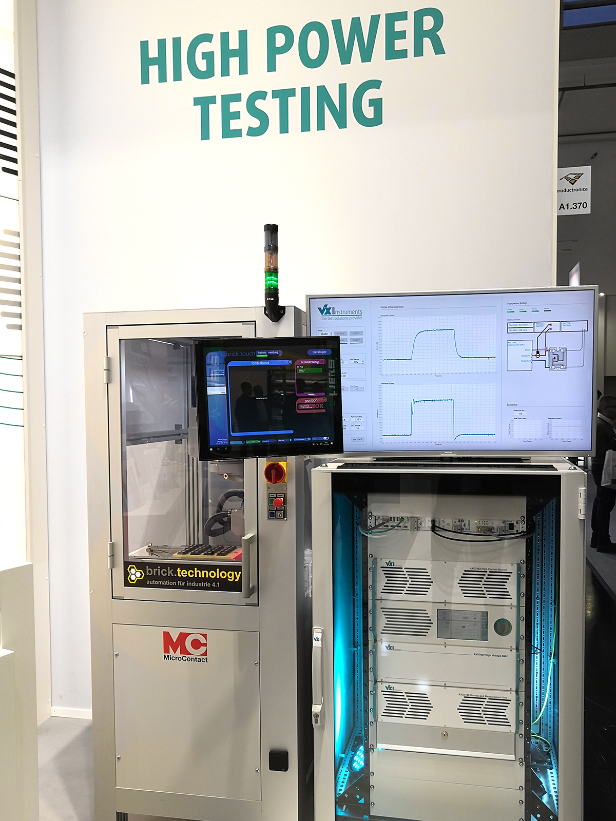 High Power Testing with MicroContact Tester