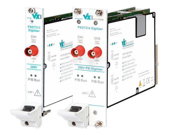 PXD731x/70xx PXI Waveform Digitizer Familie 500 V und 100 MS/s