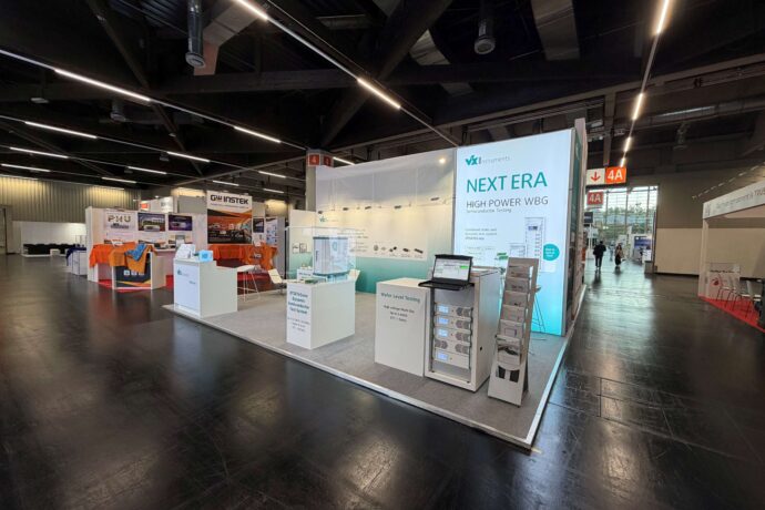 VX Instruments booth on PCIM 2026